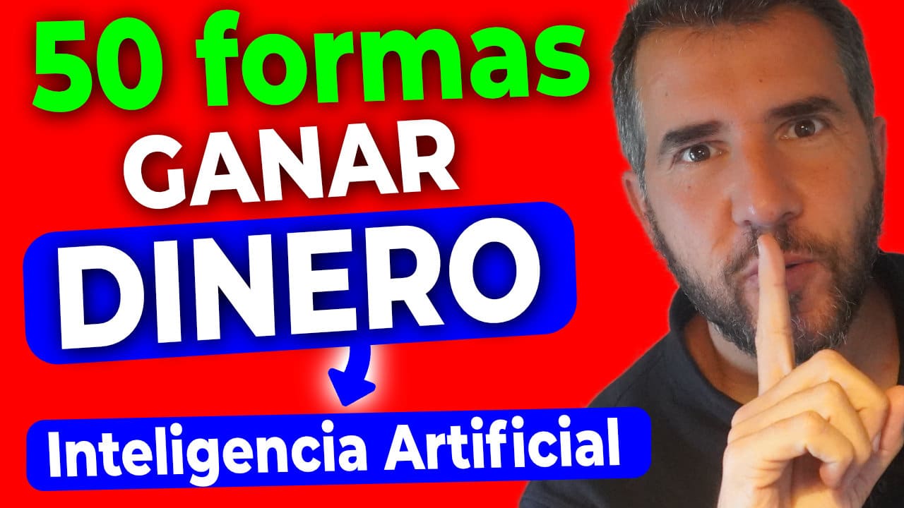 50 formas fáciles de ganar dinero con Inteligencia Artificial desde casa