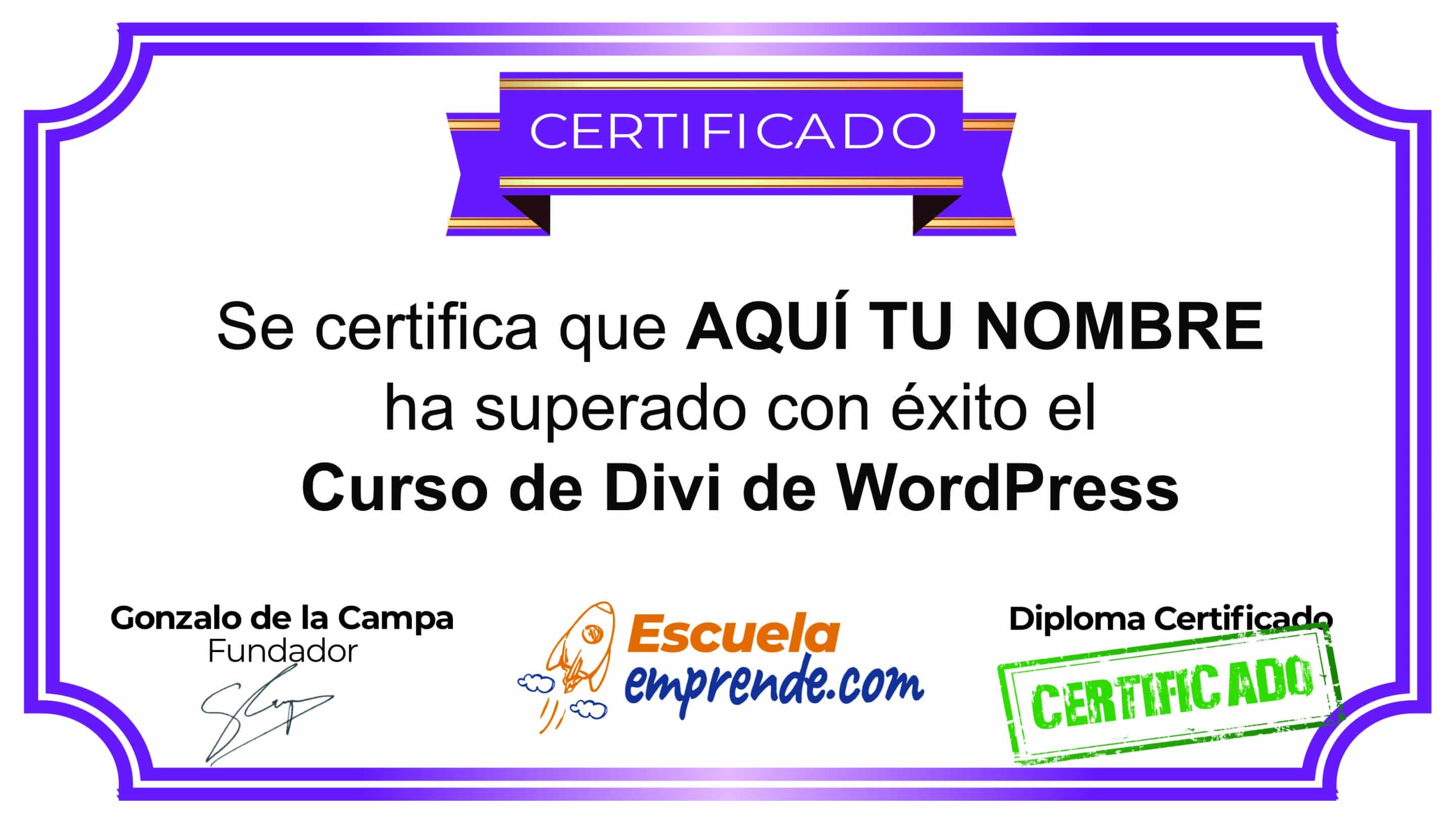 plantilla diploma curso divi