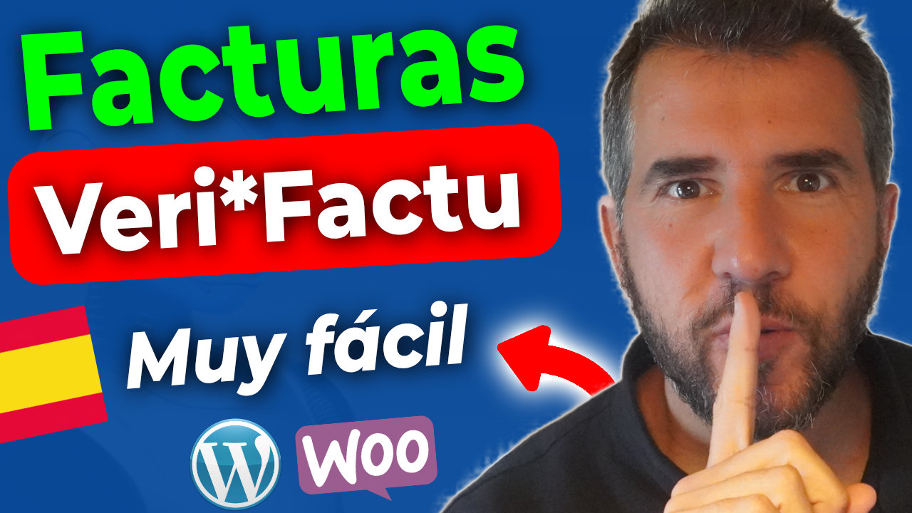 Crea facturas Verifactu en WordPress (WooCommerce y otras plataformas)